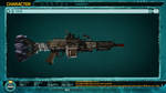 Defiance Light Machine gun. by sonicexcel