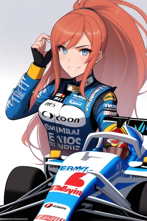 Racing Girl 6 (Frosting Ai) by NickWash94 on DeviantArt