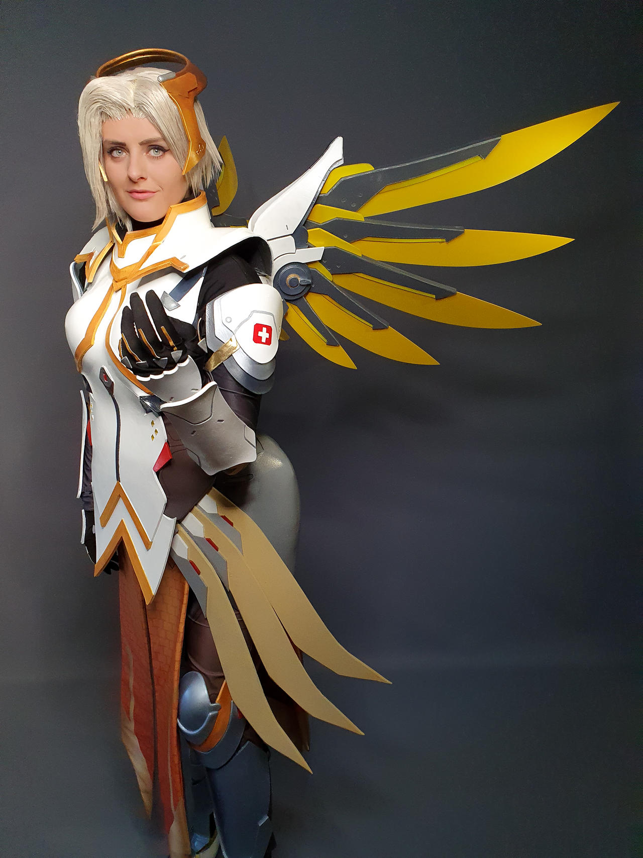 Fat Mercy Mercy - Cosplay from Overwatch by TwoMoonsWorkshop on DeviantArt