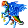 Gala Rainbow Dash