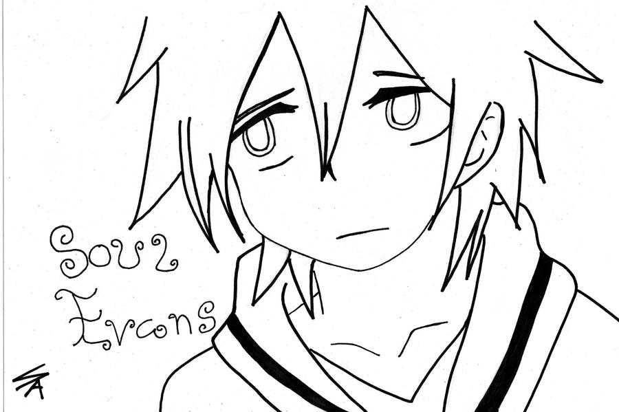Soul Evans Line Art By Salmuchis3 On DeviantArt soul-evans-line-art-by-salmuchis3-on-deviantart