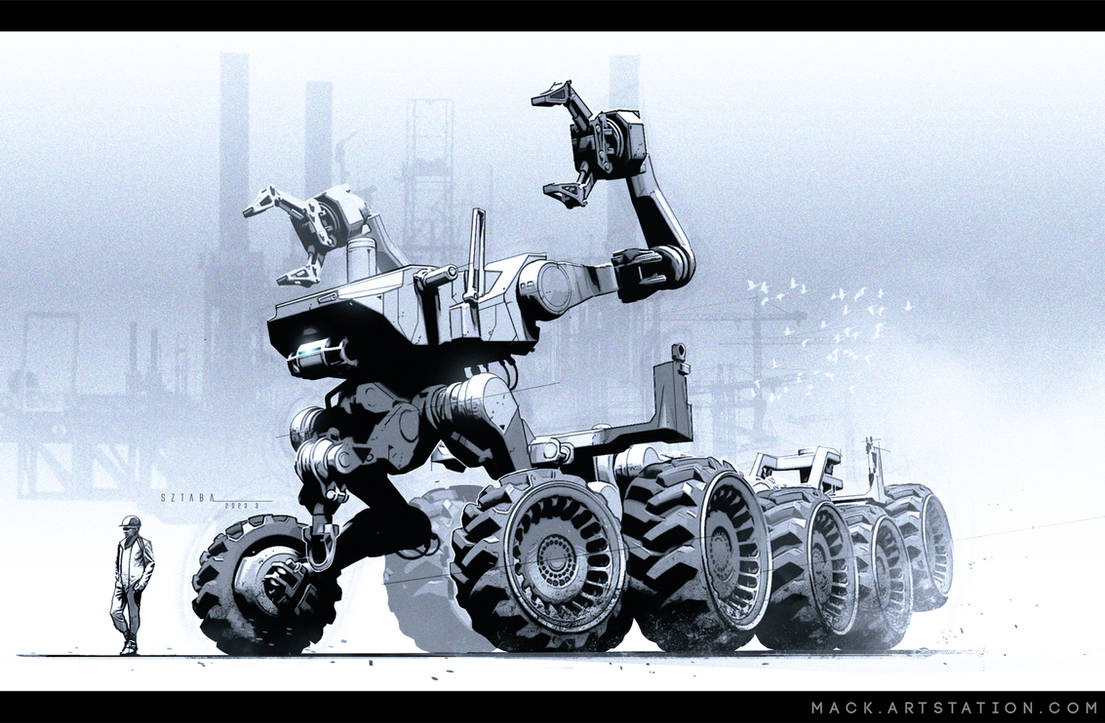 Maintenance-Bot Wheels_2 by MackSztaba on DeviantArt