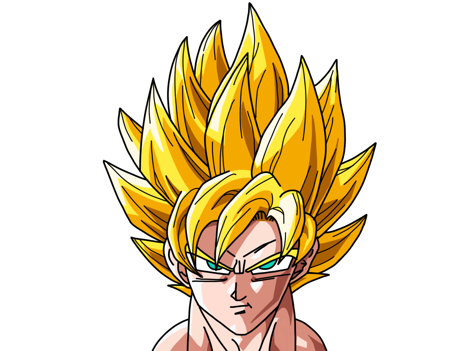 Super Saiyan Goku - Dragon Ball by PastelAcademia on DeviantArt