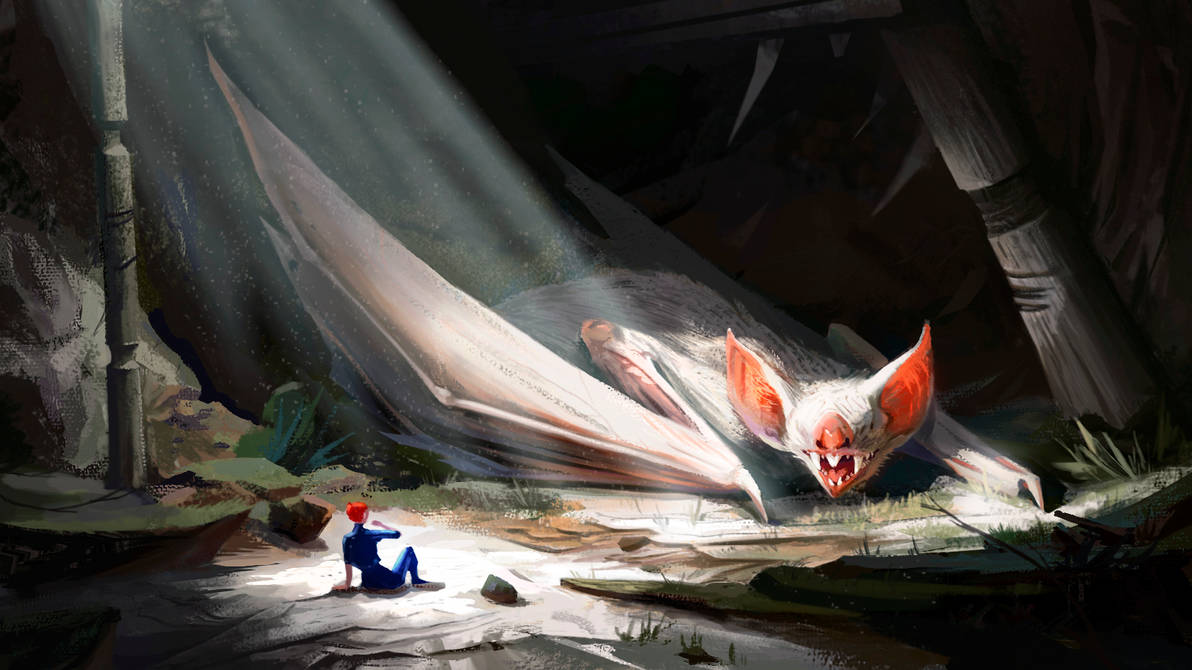 bat cave ilustration by alexisole on DeviantArt