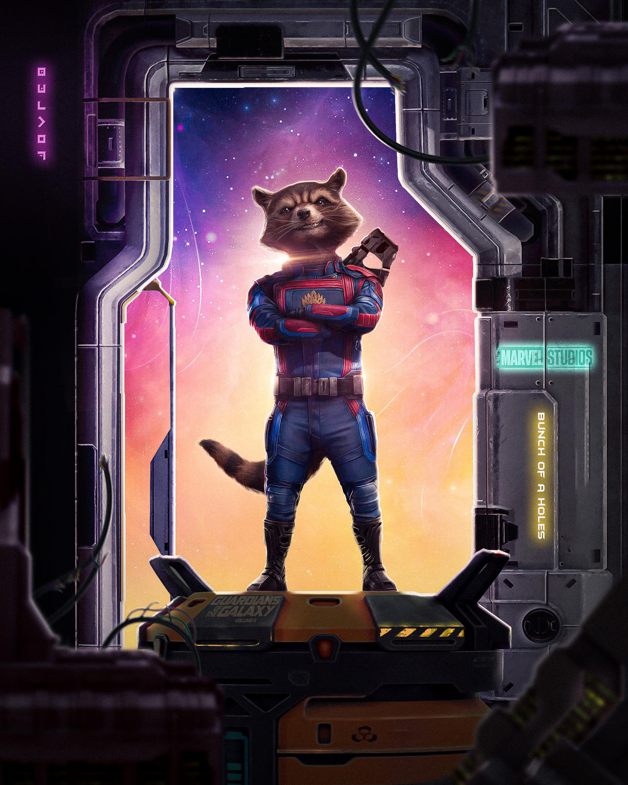 Rocket Racoon by siddhantgurung on DeviantArt