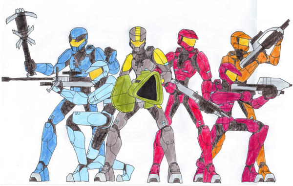 RvB Reconstruction by scrapfarmer3 on DeviantArt