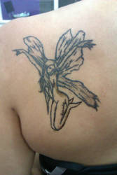 Fairy henna tattoo