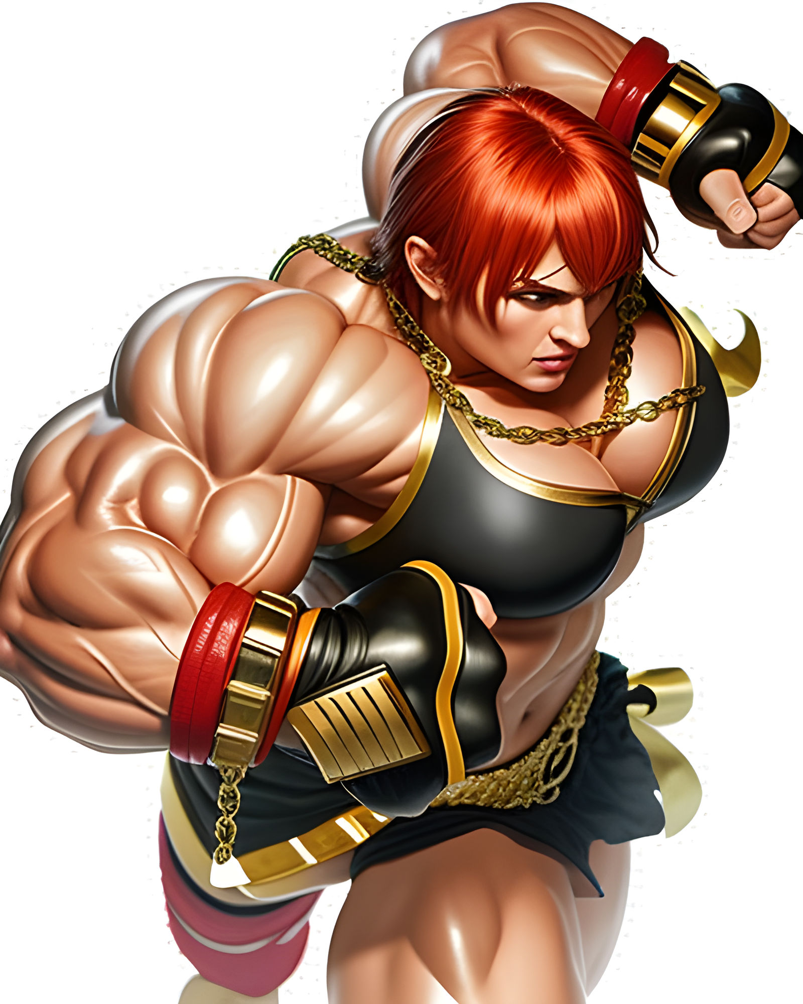 Street Fighter 6 Chun Li Muscle Mod (Default) by FudgeX02 on