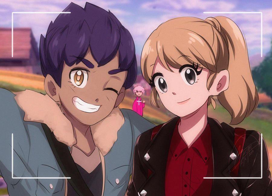 Pokemon SWSH - Childhood Rivals by Levichuu on DeviantArt