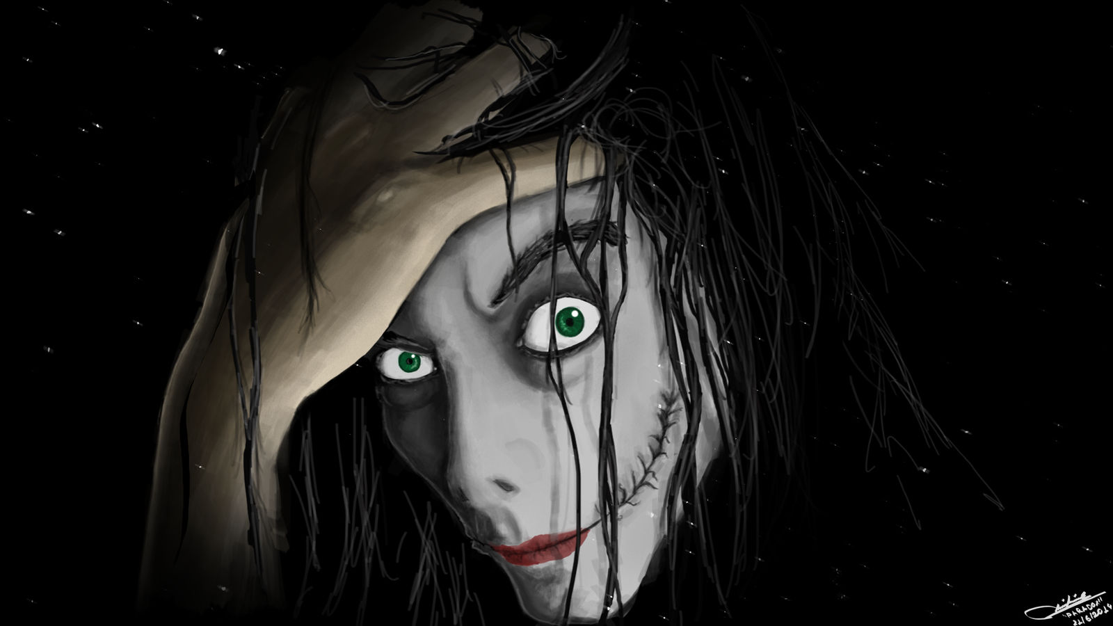 Jeff the Killer (ORIGINAL ART) – jaxdavarts