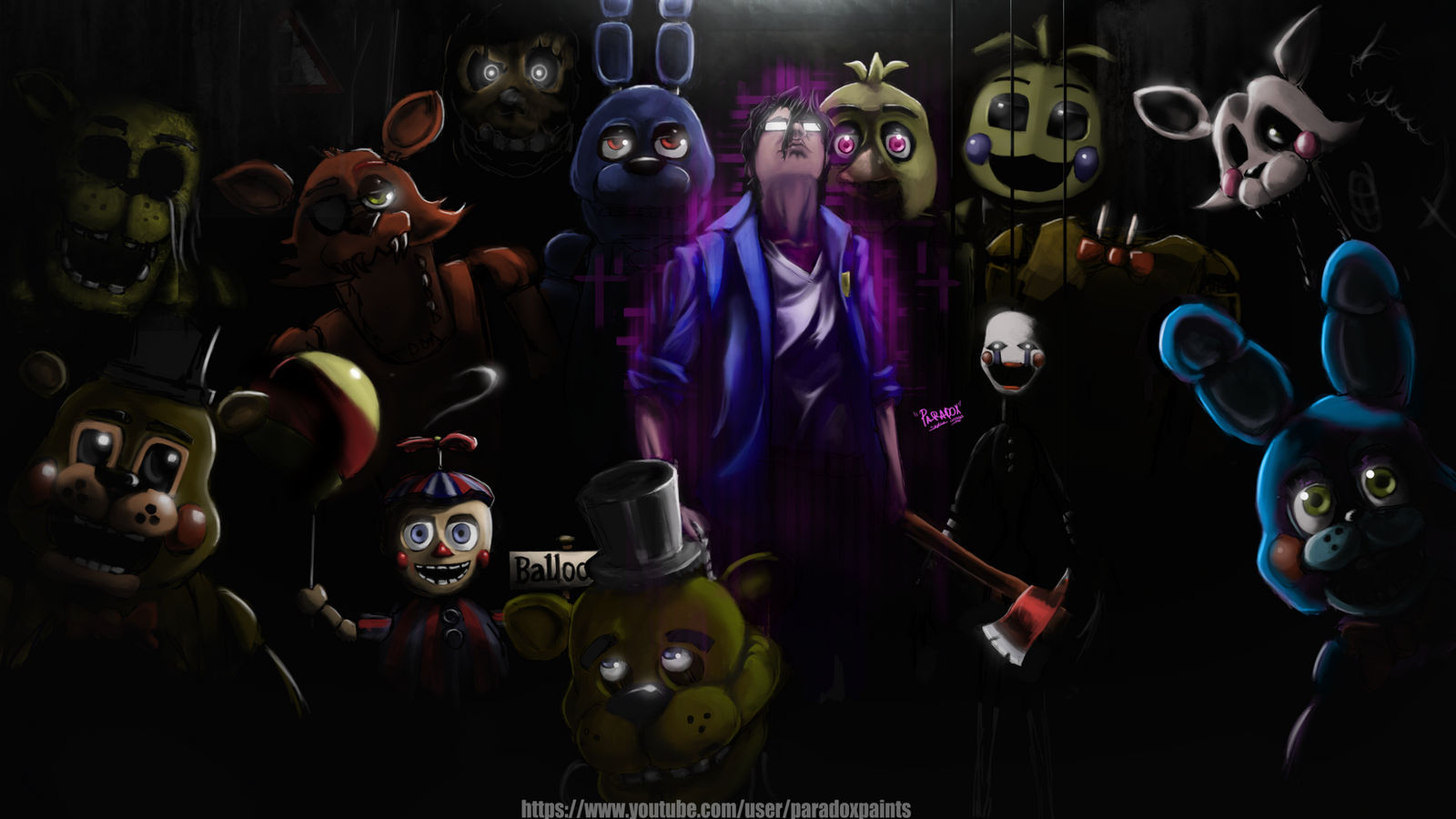 Five Nights at Freddy's Fan Art by BladeRazors on DeviantArt