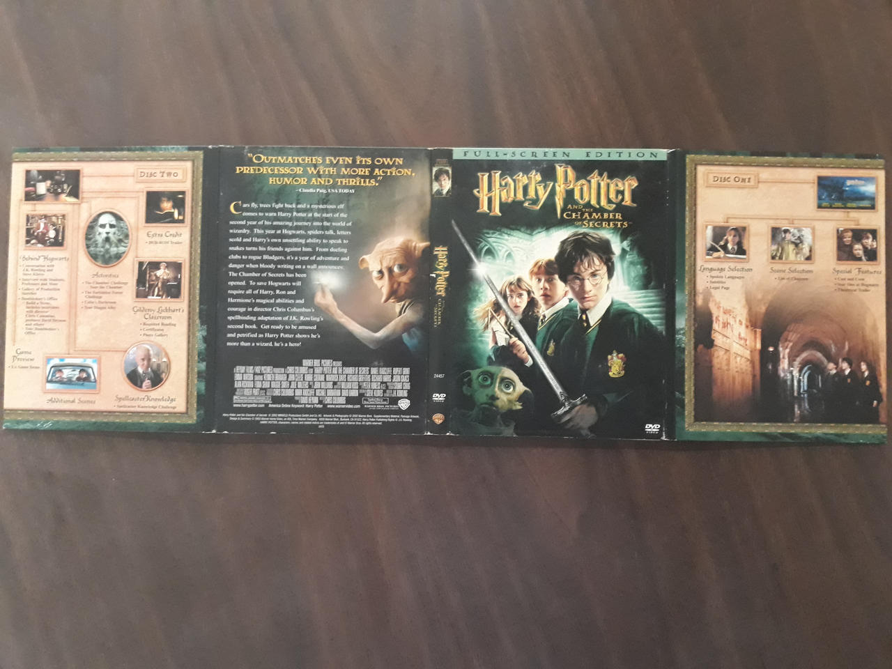 Harry Potter And The Chamber Of Secrets DVD 20 by PoleWheat1975 on