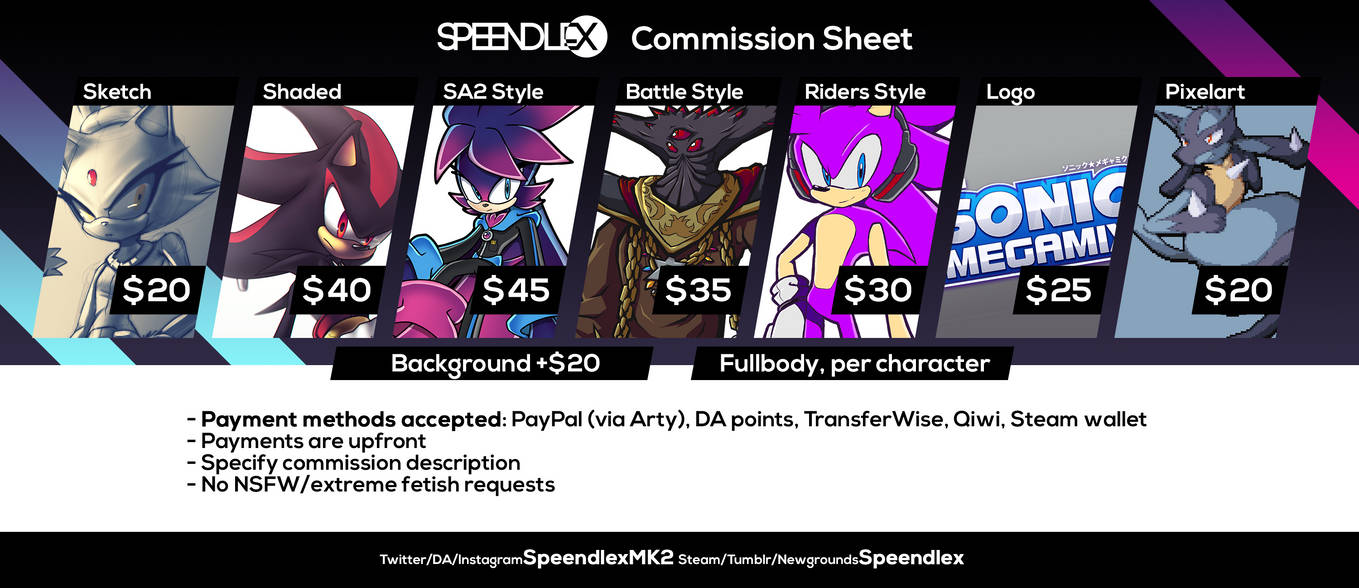 [PayPal ACCEPTED] COMMISSIONS 2020 [OPEN]