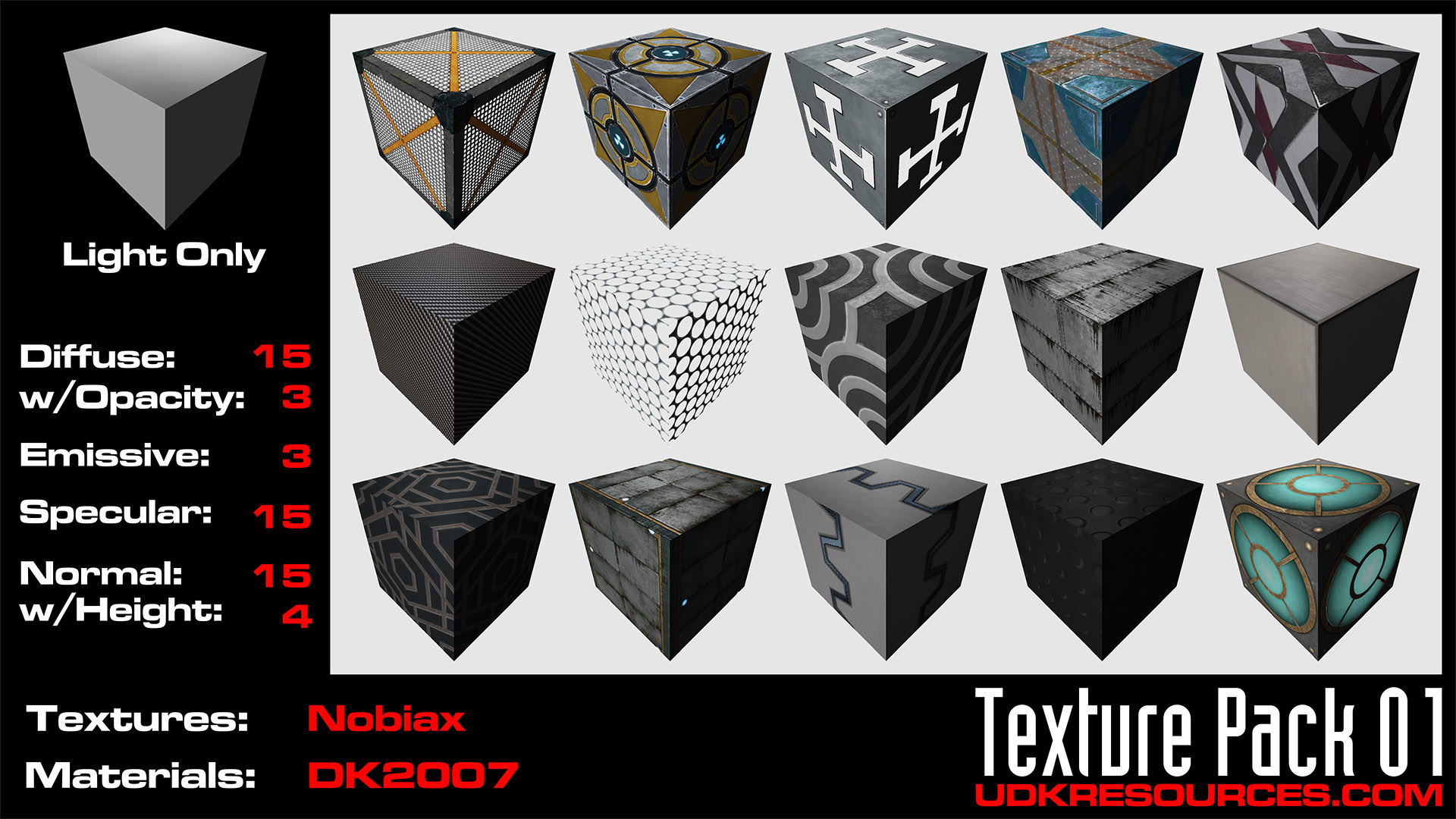 UDK Texture Pack 01