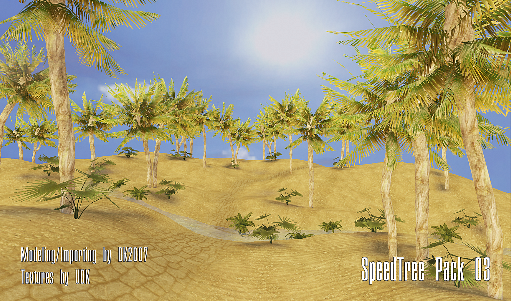 UDK SpeedTree Pack 03