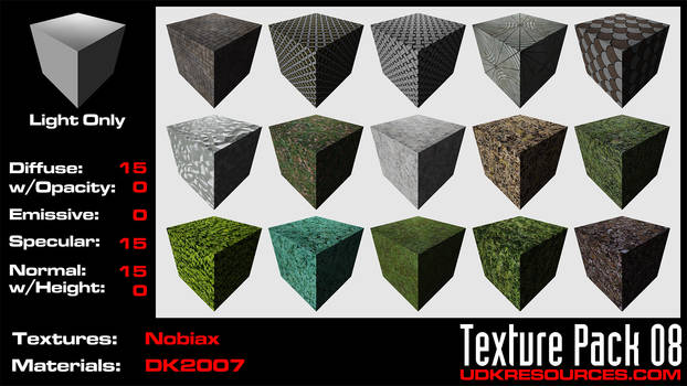 UDK Texture Pack 08