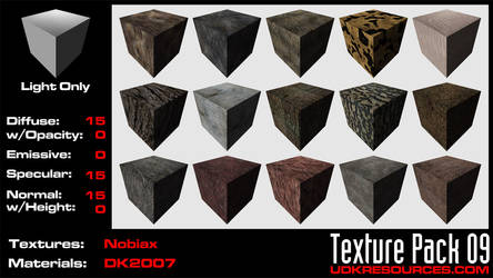 UDK Texture Pack 09 by DK2007