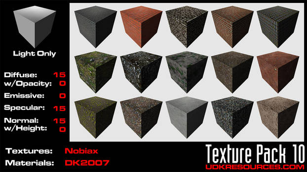 UDK Texture Pack 10