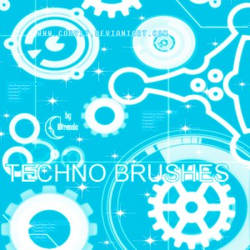 Brushes: Techno