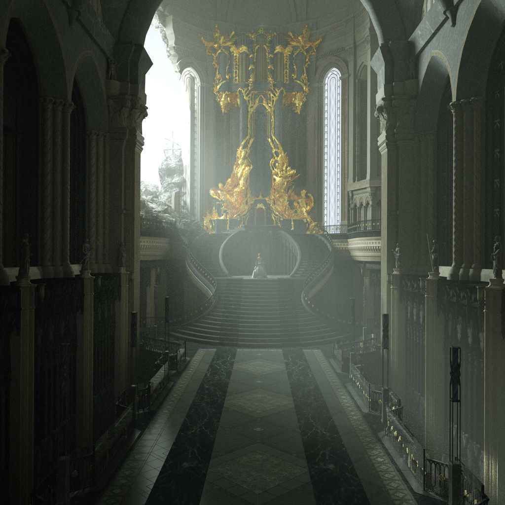 FFXV THRONE FIN. by ZXXNXX on DeviantArt