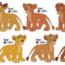 Lion Cub Adopts CLOSED