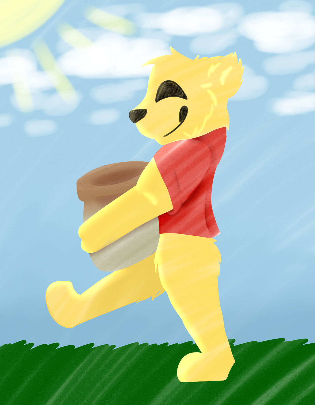 Winnie The Pooh!.. by ShootingStarTheWolf on DeviantArt