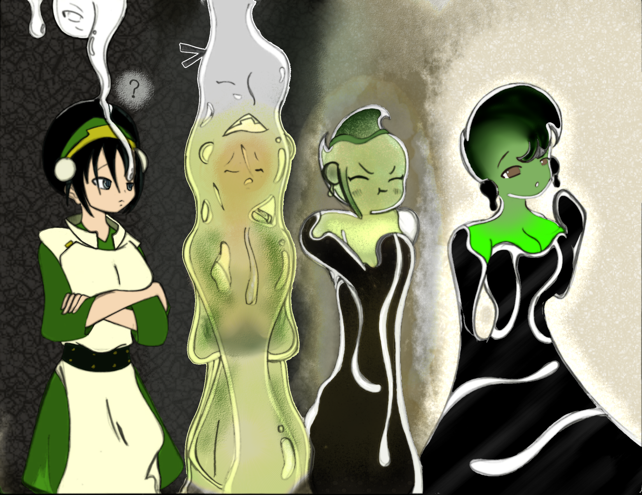 Color Test Toph Slime Transformation V3 by Slime-Series on DeviantArt. sour...