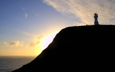 Lighthouse in Mykines