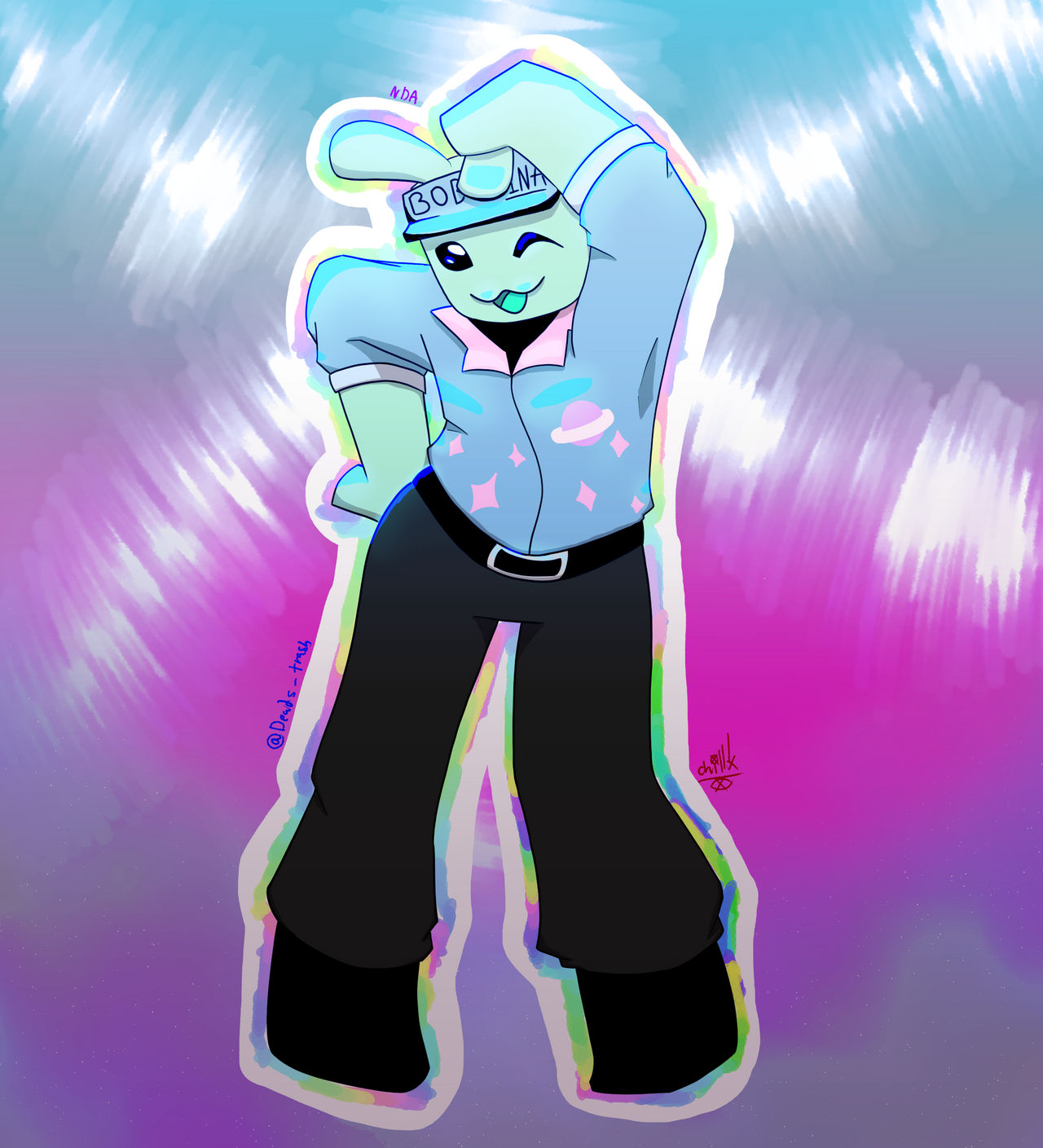 Alien Elliot drawing tehe by MoonRaven121 on DeviantArt
