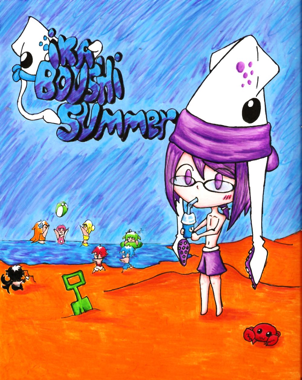 Ika boushi summer