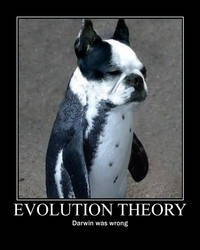 evolution theory demotivator