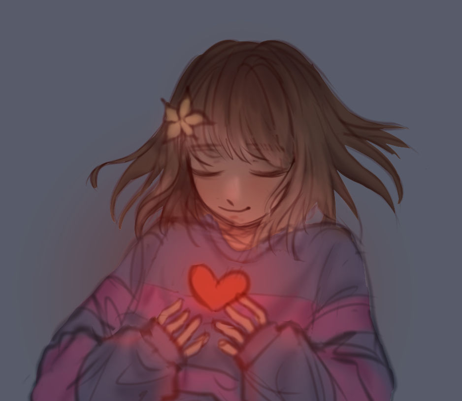 sketch frisk fanart by Uemukudia on DeviantArt