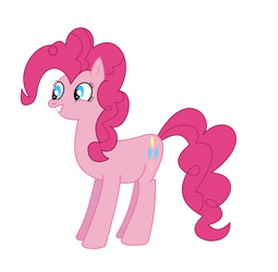 Pinkie Pie Grinning Vector