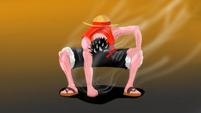 Luffy Gear Second - One Piece by SisterPipi on DeviantArt