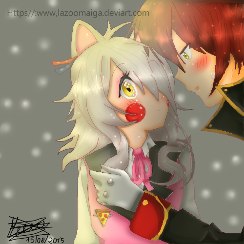 Foxy x mangle: i love you