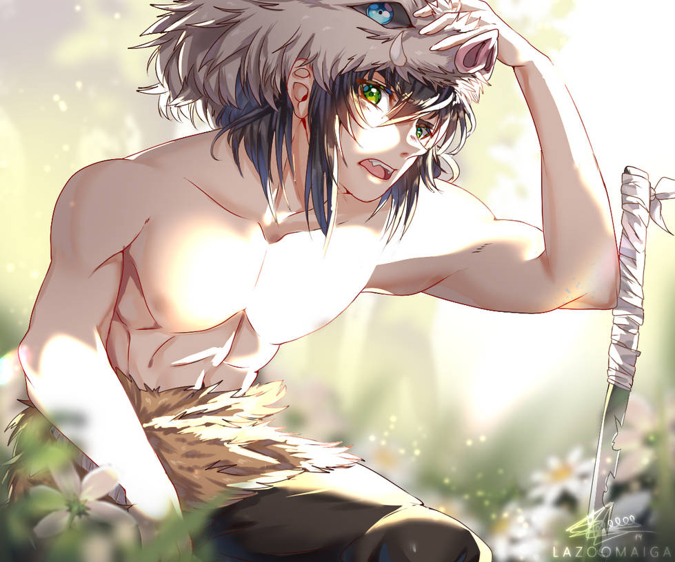 Inosuke Is Strong The great inosuke by LaZoonny on DeviantArt