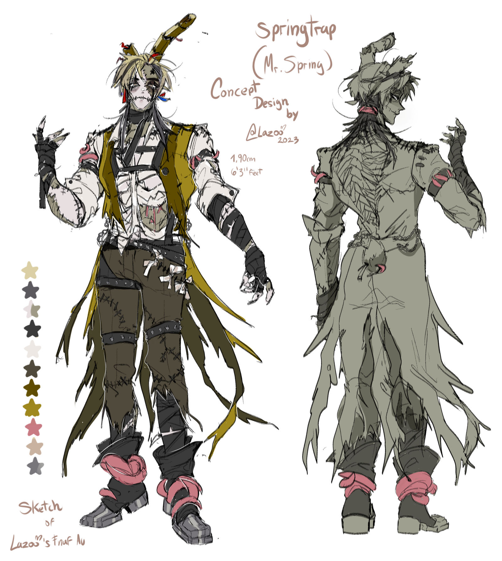 Mr.Spring (conceptual design sketch) by LaZoonny on DeviantArt