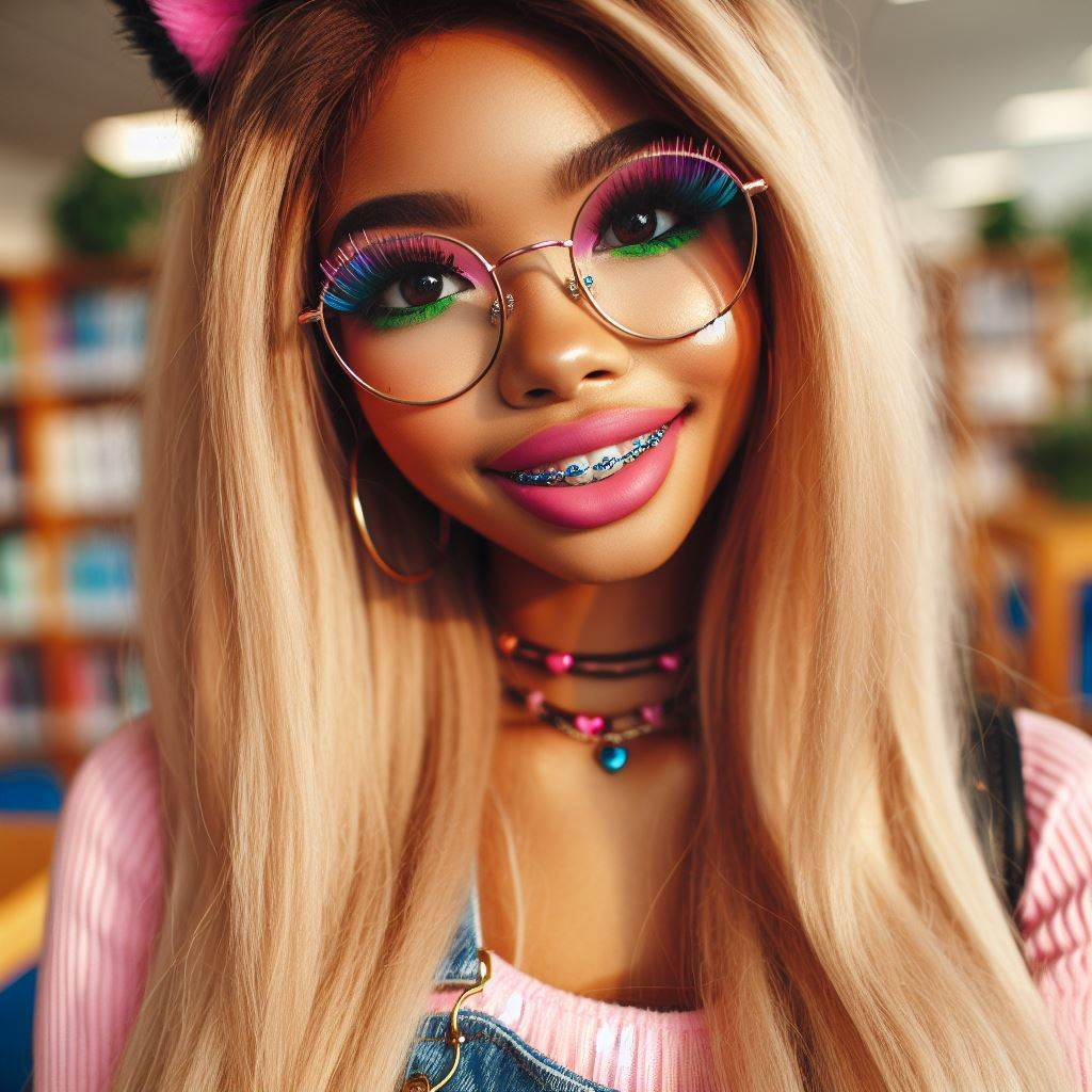 Gyaru study time by jashuli on DeviantArt