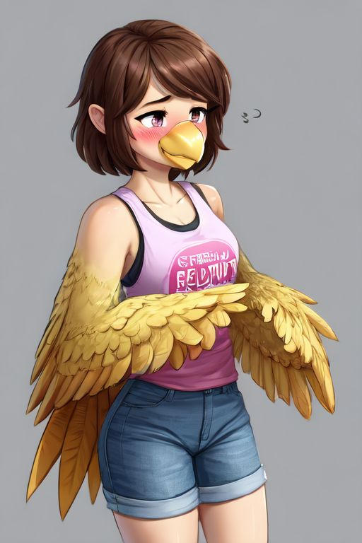 Birdgirl TF by not0real on DeviantArt
