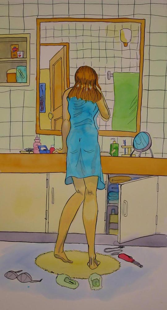 Bathroom Morning - Female