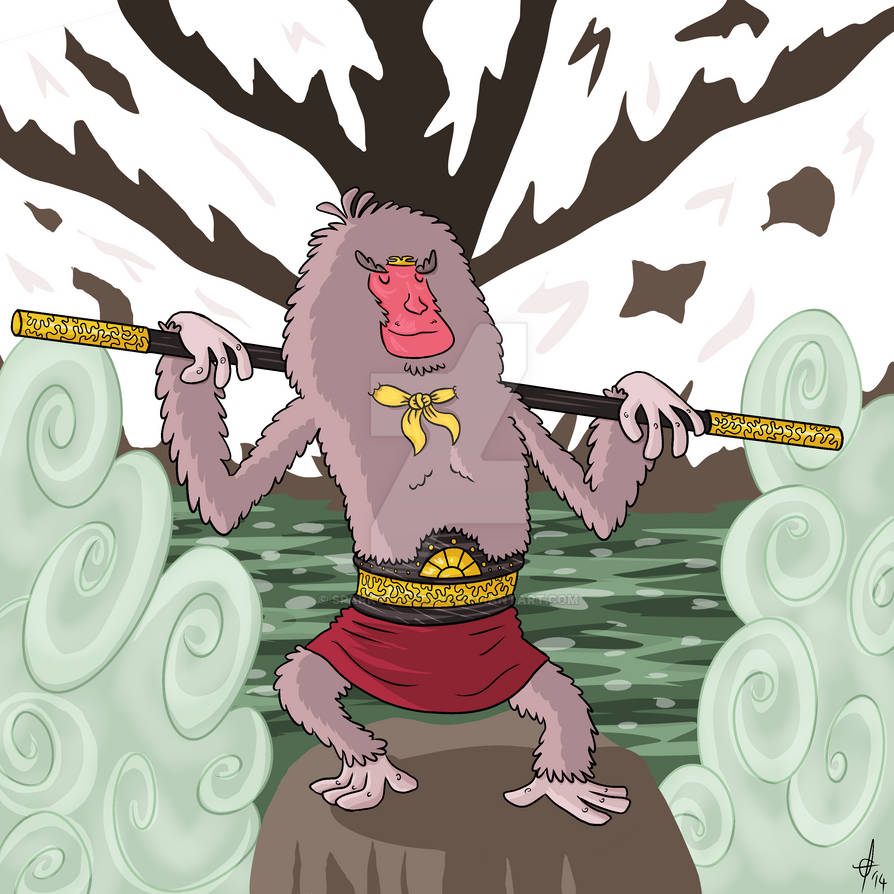 Monkey Magic by SparkstheComic on DeviantArt