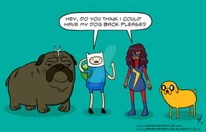 Adventure Time x Ms. Marvel