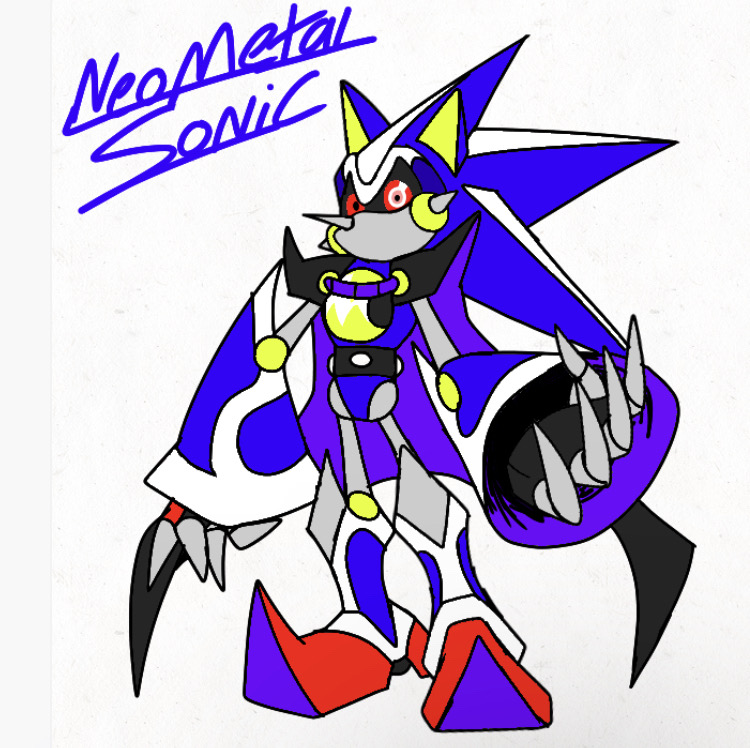 Free Ava - Neo Metal Sonic  Sonic, Sonic fan art, Sonic heroes