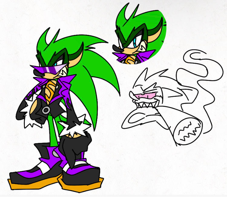 My take on a Scourge Redesign by CalebArtboy15 on DeviantArt