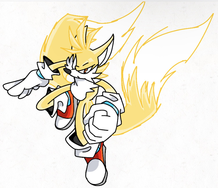 Classic Super Tails Render by JXDendo23 on DeviantArt