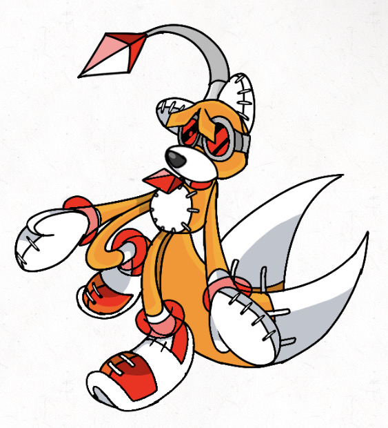 Tails Doll fan art by kitCATSTUDIO on DeviantArt