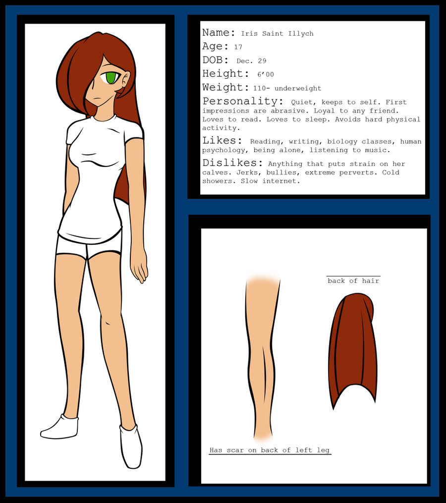 Simple Ref simple ref example by Rayne-Is-Butts on DeviantArt