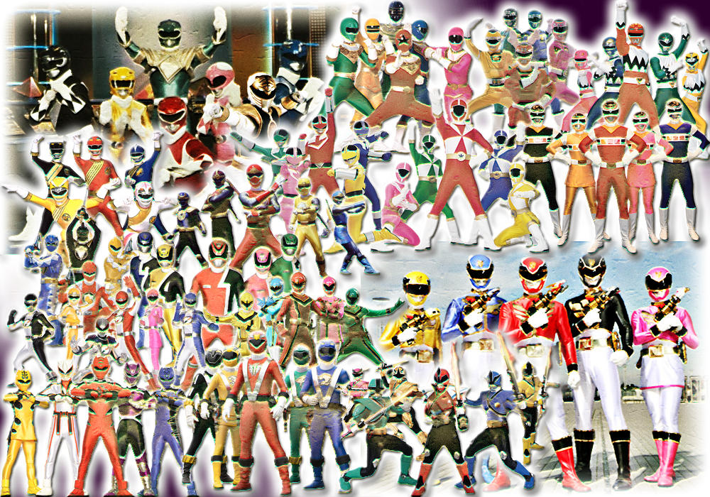 20 Years of Power Rangers by NursePurpleRanger on DeviantArt