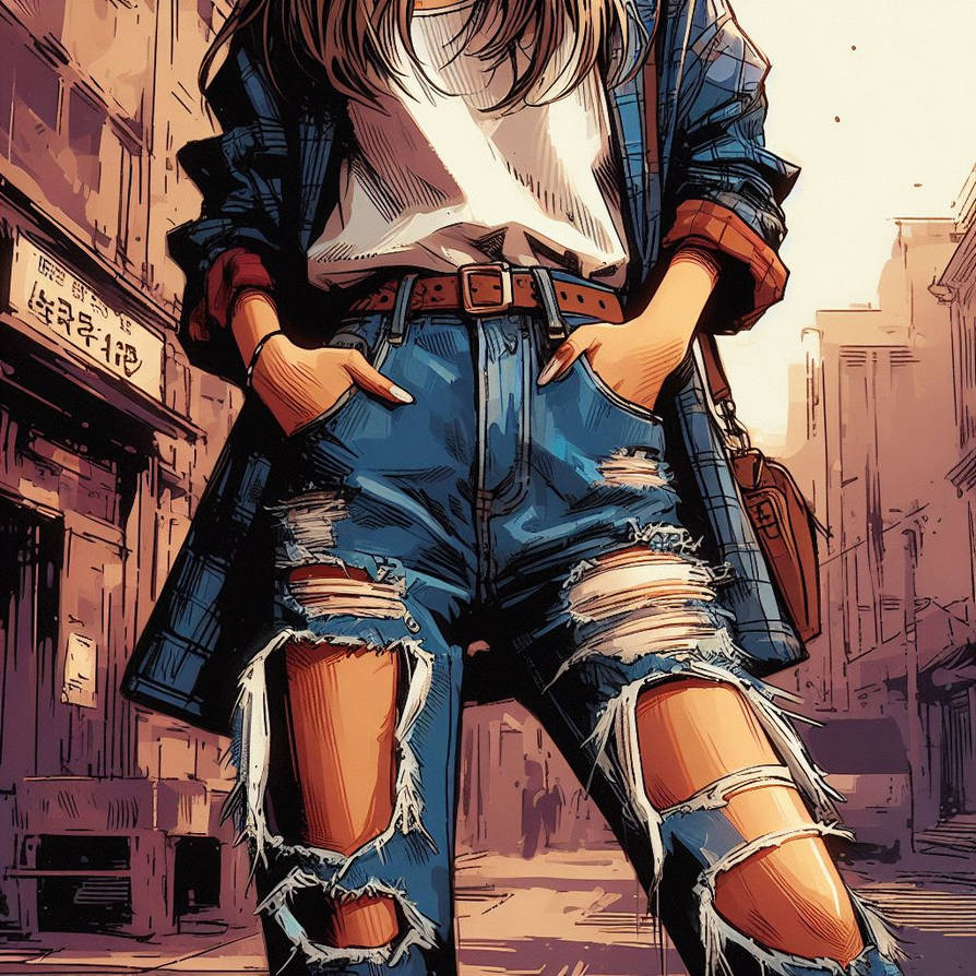 Ripped Jean II by goranger on DeviantArt