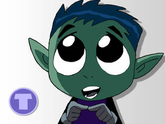 Cute Little Beast Boy